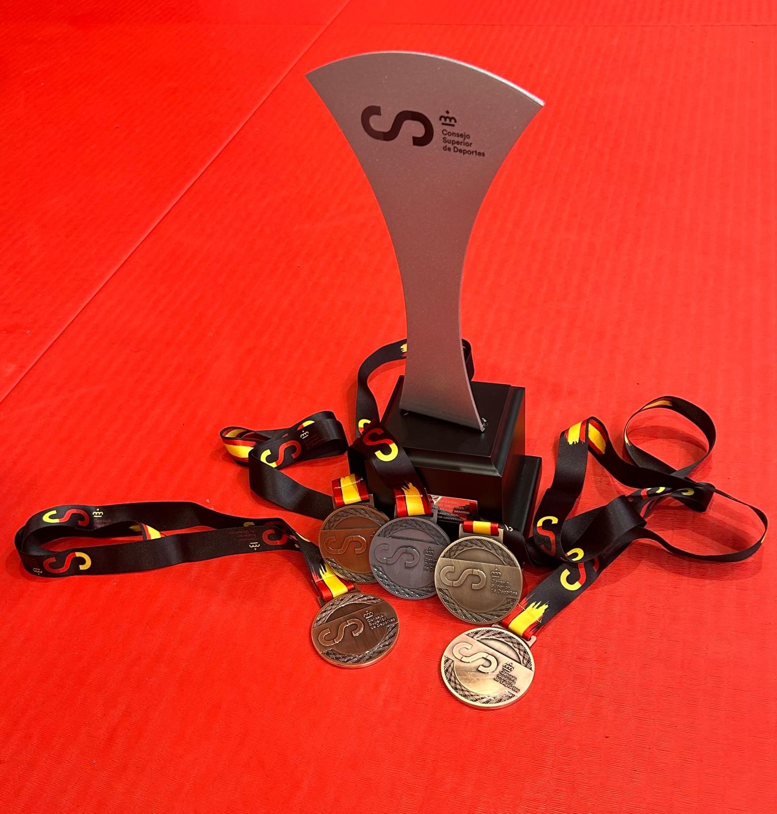6 MEDALLAS en el Campeonato de España de Judo Universitario. 11-04-25